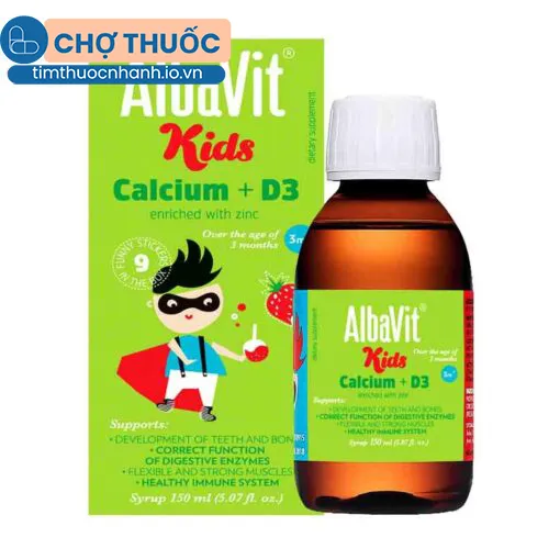 Albavit Kids Calcium + D3