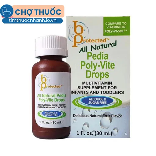 All Natural Pedia Poly-Vite Drops 30ml