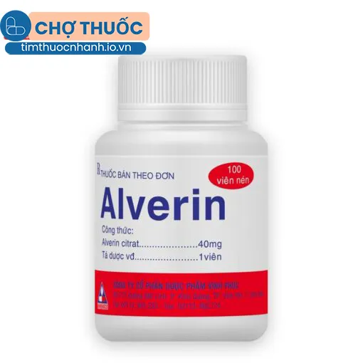Alverin 40mg Vĩnh Phúc