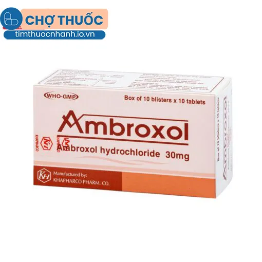 Ambroxol 30mg Khapharco