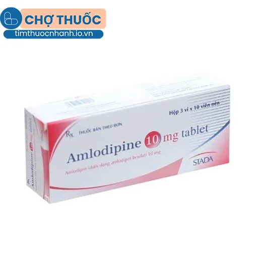 Amlodipine 10mg tablet STADA