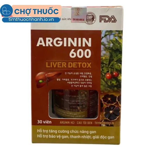 Arginin 600 Liver Detox MediUSA