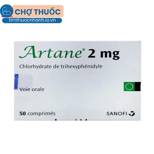 Artane 2mg (Hộp 50 viên)