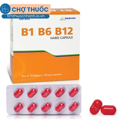 B1 B6 B12 Imexpharm (Viên nang)