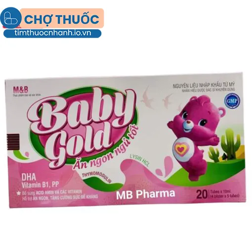 Baby Gold Ăn Ngon Ngủ Tốt MB Pharma