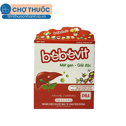 Bebevit Mát gan - Giải độc