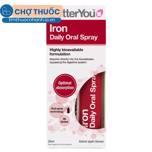 BetterYou Iron 5mg Daily Oral Spray