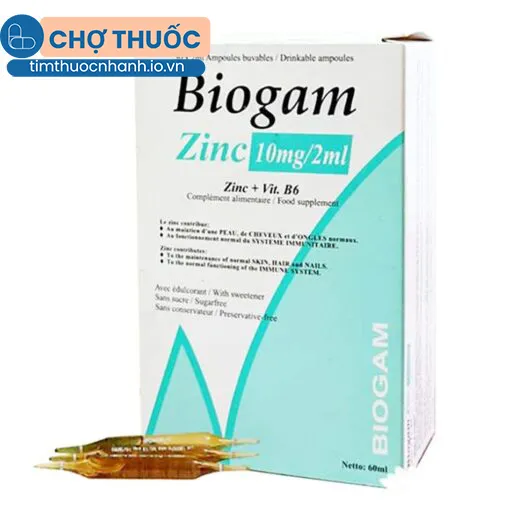 Biogam ZinC 10mg/2ml