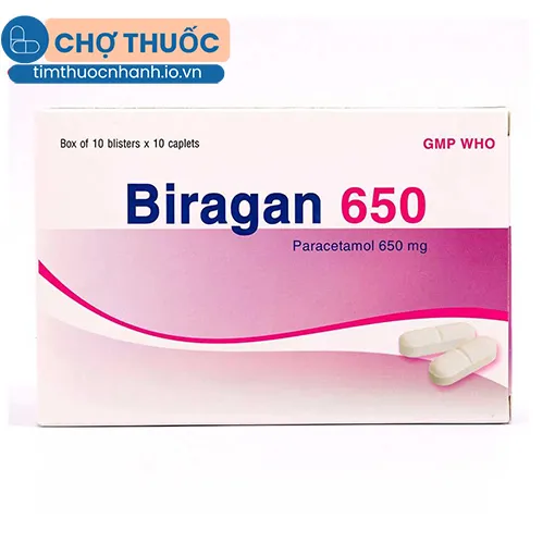 Biragan 650 (Hộp 100 viên)