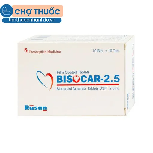 Bisocar 2,5mg