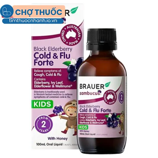 Black Elderberry Cold & Flu Forte