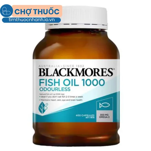 Blackmores Fish Oil 1000 Oudourless