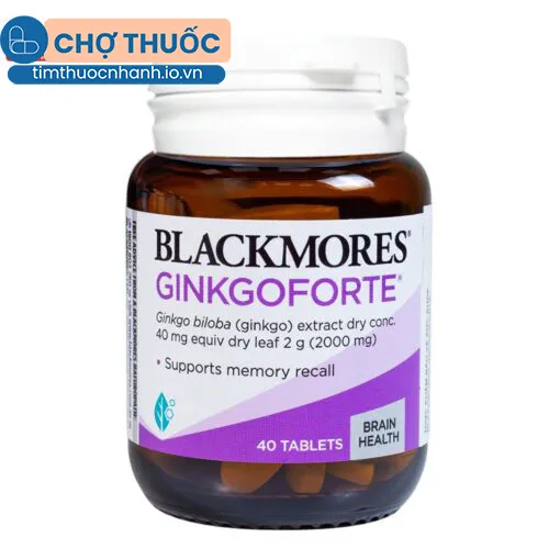 Blackmores Ginkgoforte 40 viên