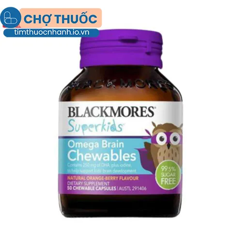 Blackmores Superkids Omega Brain Chewables