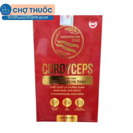 Bổ phổi Cordyceps Tradiphar