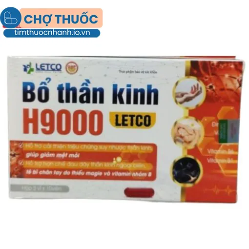 Bổ Thần Kinh H9000 Letco