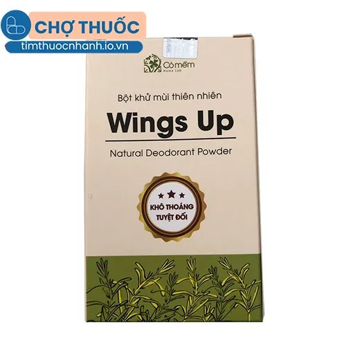 Bột khử mùi thiên nhiên Wings Up