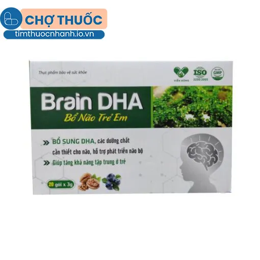 Brain DHA Bổ Não Trẻ Em (Cốm)