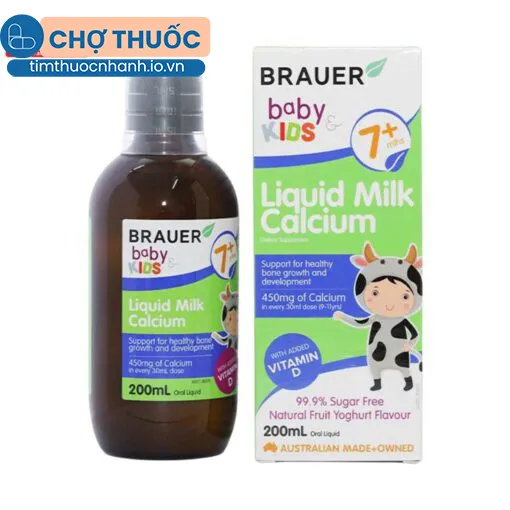 Brauer Baby & Kids Liquid Milk Calcium