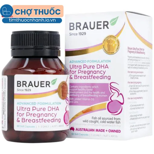Brauer Ultra Pure Dha For Pregnancy & Breastfeeding