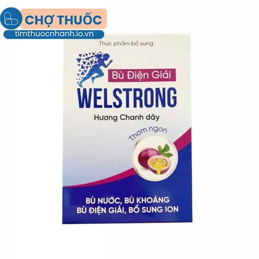 Bù Điện Giải Welstrong Hương Chanh dây