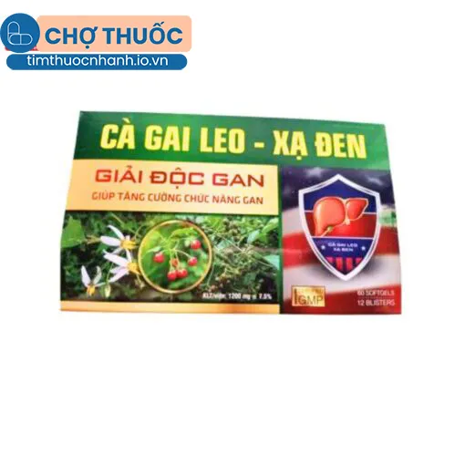 Cà Gai Leo Xạ Đen Mediphar