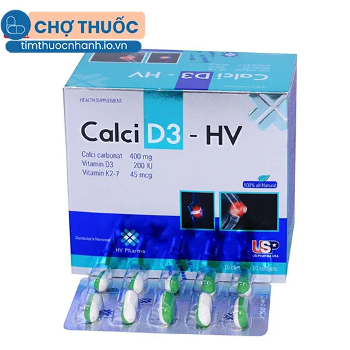 Calci D3 - HV US Pharma USA
