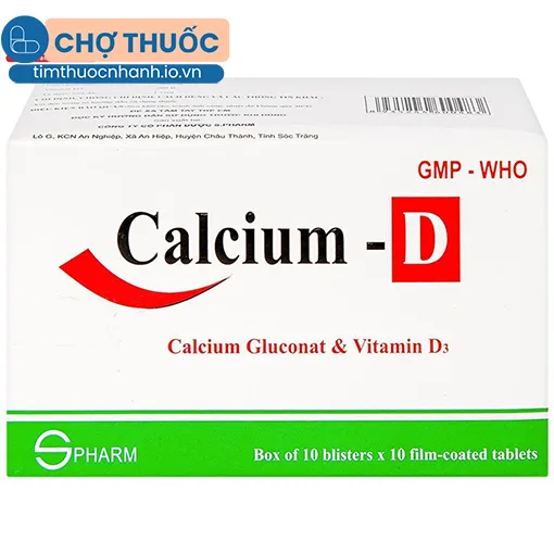 Calcium - D S.Pharm