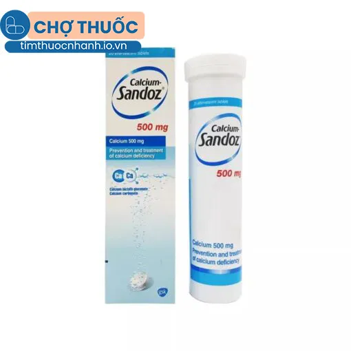 Calcium Sandoz 500mg