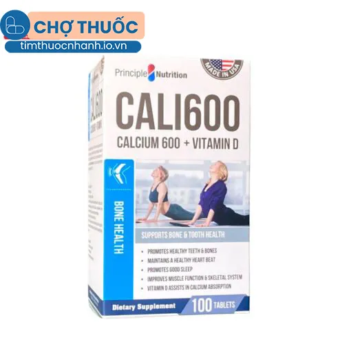 Cali600 Calcium 600 + Vitamin D