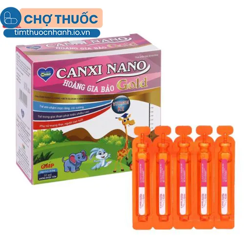 Canxi Nano Hoàng Gia Bảo Gold