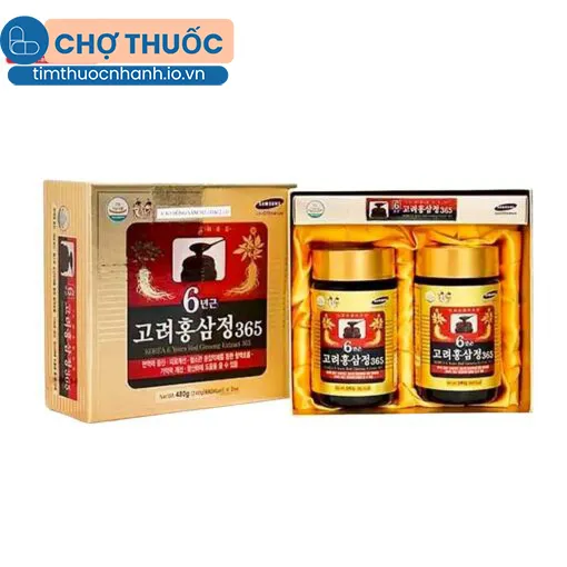 Cao hồng sâm 6 năm 365