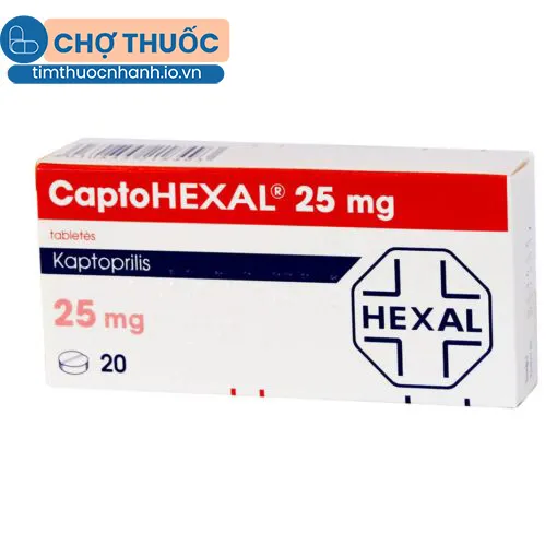 Captohexal 25mg