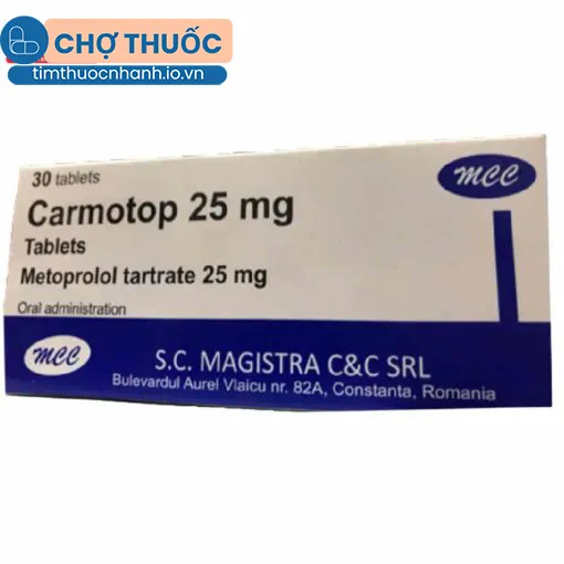 Carmotop 25mg