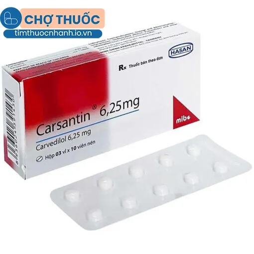 Carsantin 6.25 mg