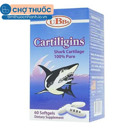 Cartiligins UBB (hộp 60 viên)