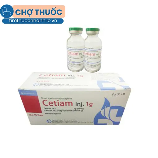 Cetiam Inj. 1g