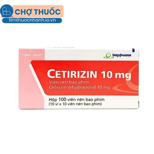 CETIRIZIN 10mg Imexpharm