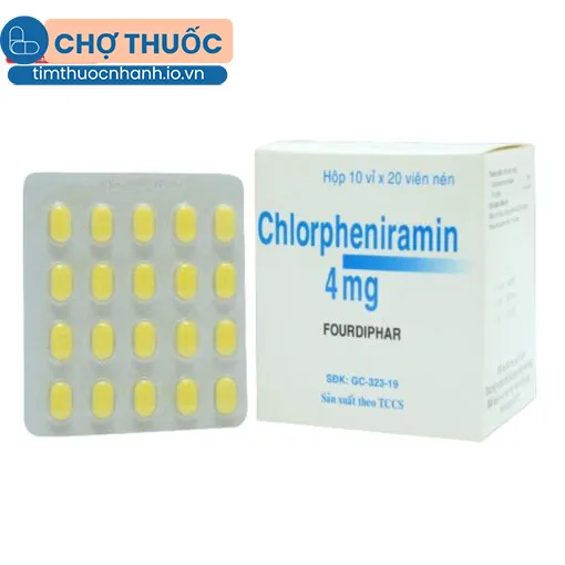 Chlorpheniramin 4mg Fourdiphar