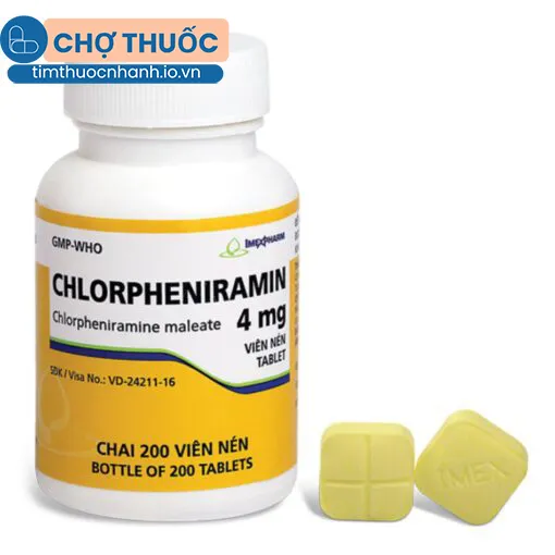 Chlorpheniramin 4mg Imexpharm