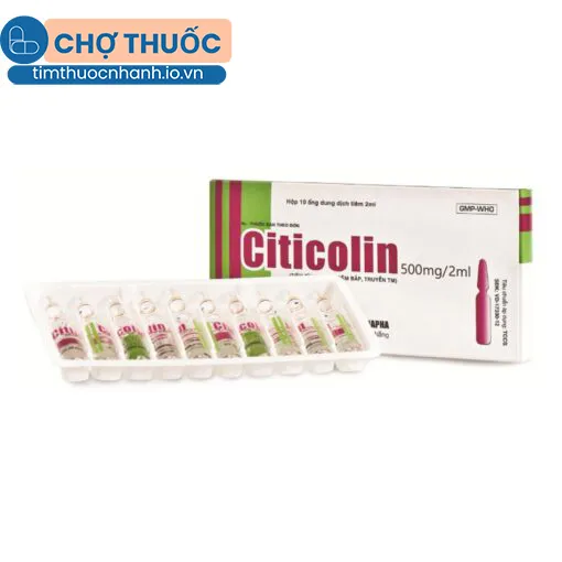 Citicolin 500 mg/2ml Danapha