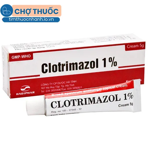 Clotrimazol 1% Hadiphar