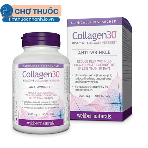 Collagen 30 Anti Wrinkle (180 viên)
