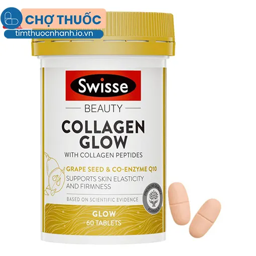 Collagen Glow Swisse (Hộp 60 viên)