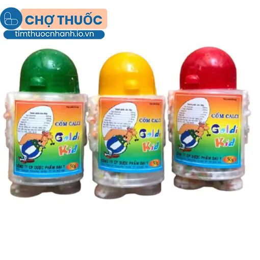 Cốm bổ Calci Goldi Kid