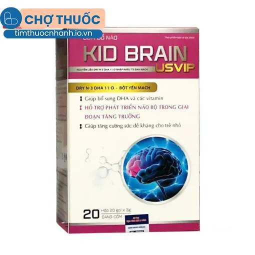 Cốm bổ não Kid Brain Usvip