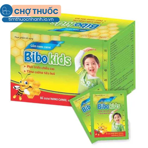 Cốm nano canxi Bibokids