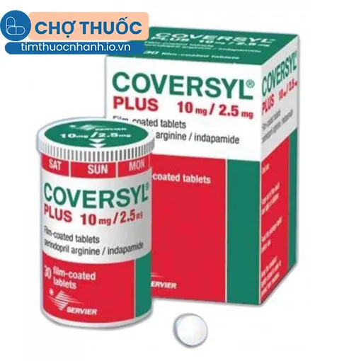 Coversyl Plus 10mg/2.5mg