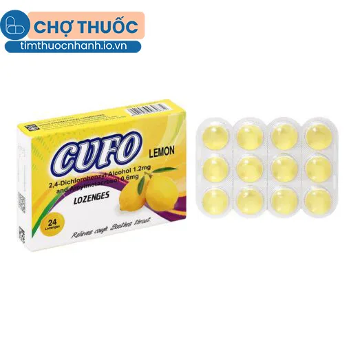 Cufo Lozenges (Hương Chanh)