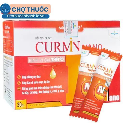 Curmin Nano Bình Vị Gel Zero